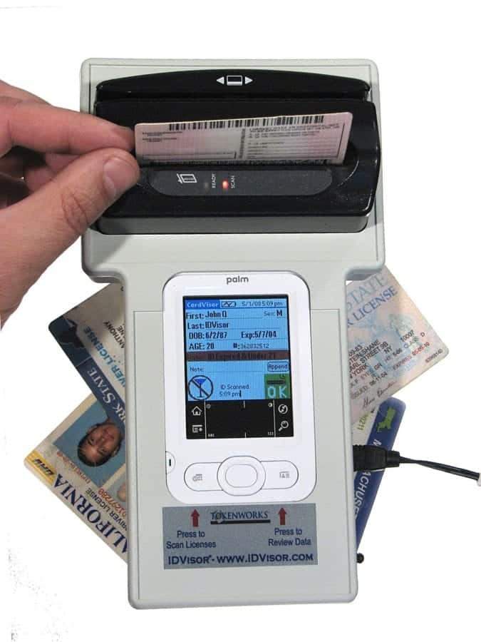 IDVisor Z22 Countertop ID Scanner
