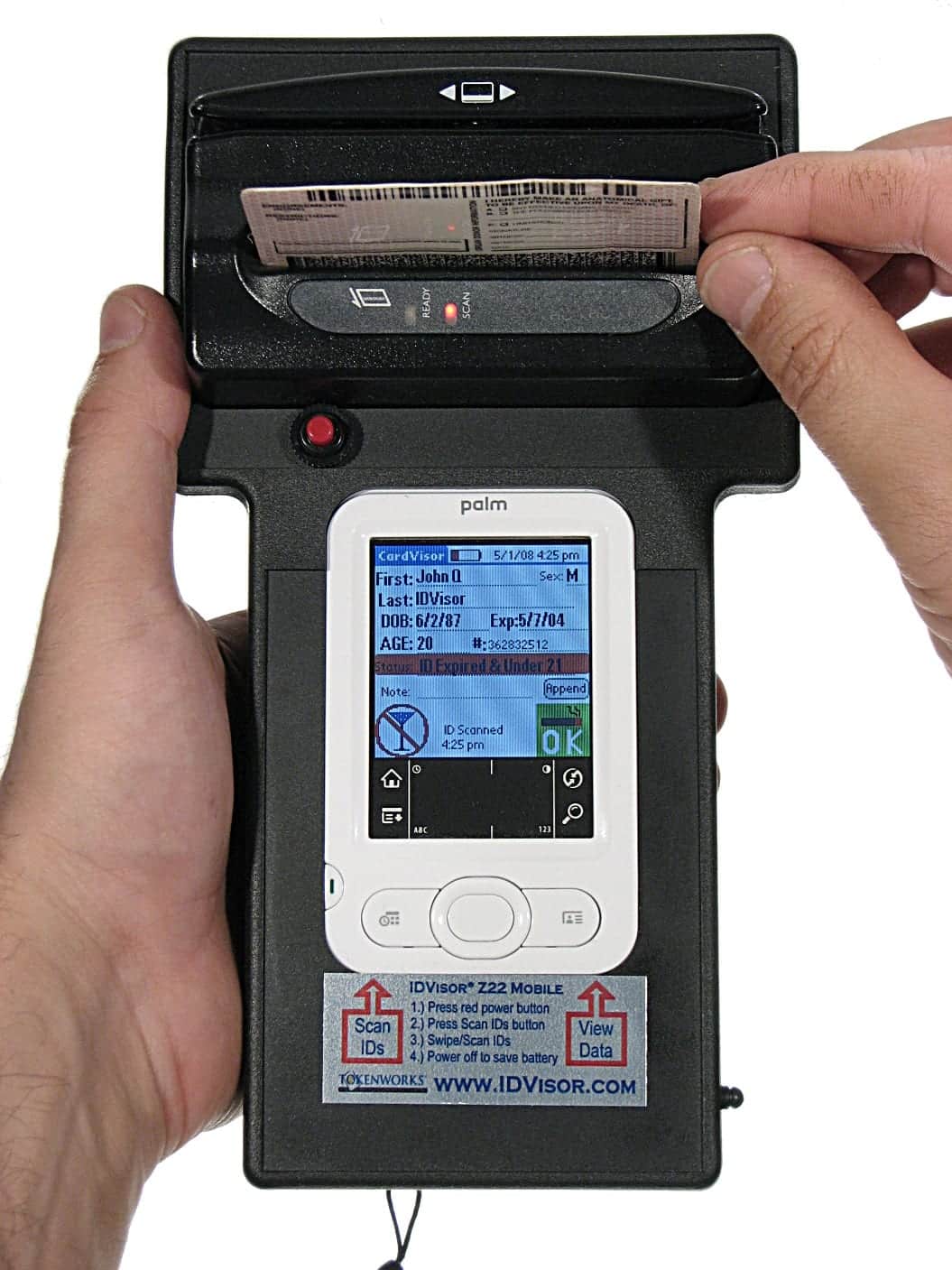 IDVisor Z22 Mobile ID Scanner - IDScanner.com