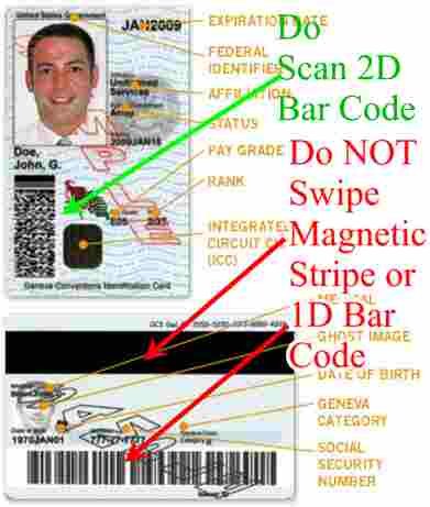 Colorado Drivers License Magnetic Stripe