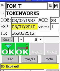 IDVisor Pro Age OK, ID Expired Screenshot