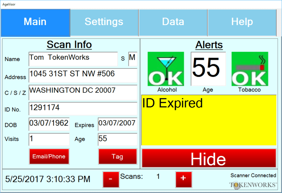 AgeVisor POS Software Update