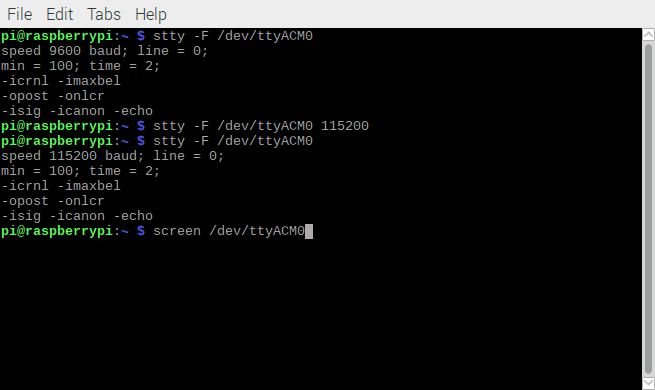 screen linux serial terminal idwedgekb