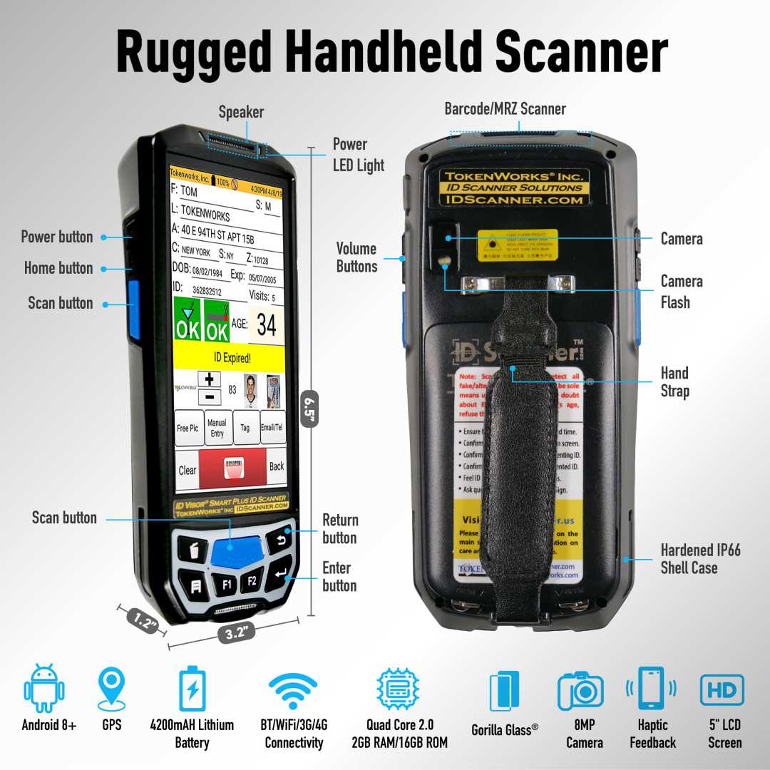 How to Use Portable Handheld Scanner 