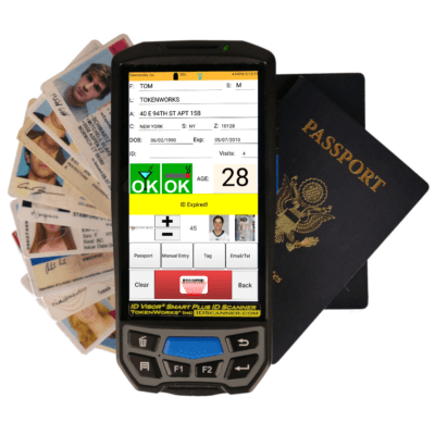 Smart Plus ID Scanner with IDs and Passports