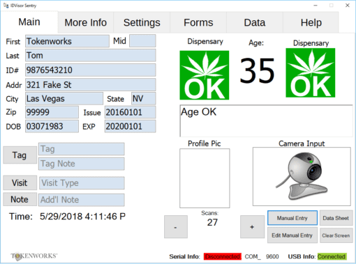 IDVisor Marijuana Dispensary Age OK