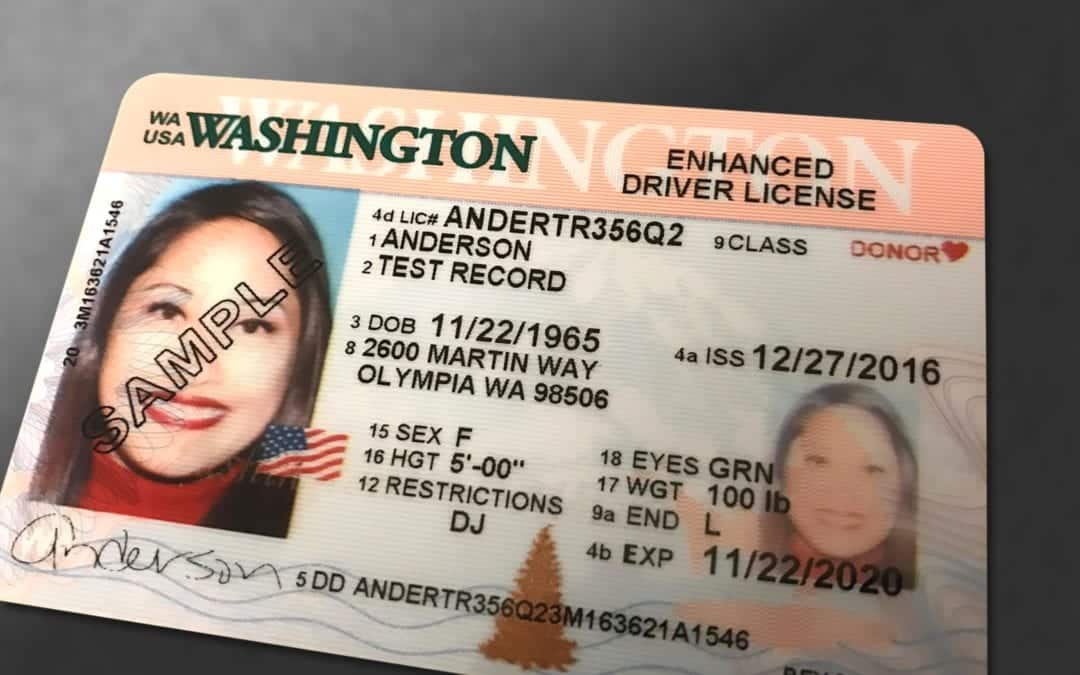 New Washington Enhanced Driver License and ID Card