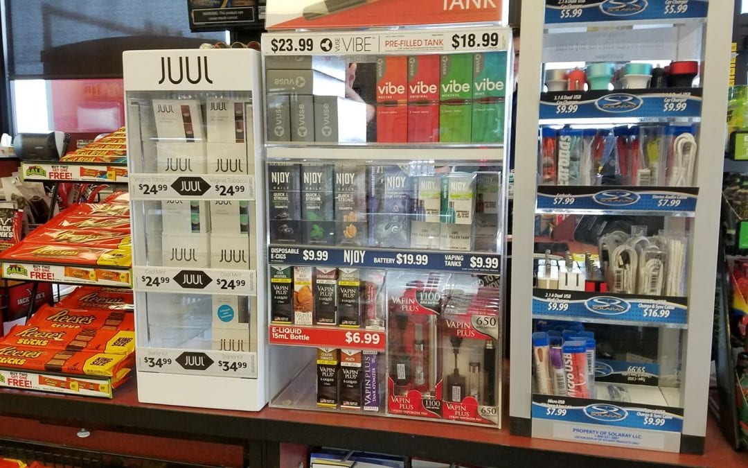 juul display case