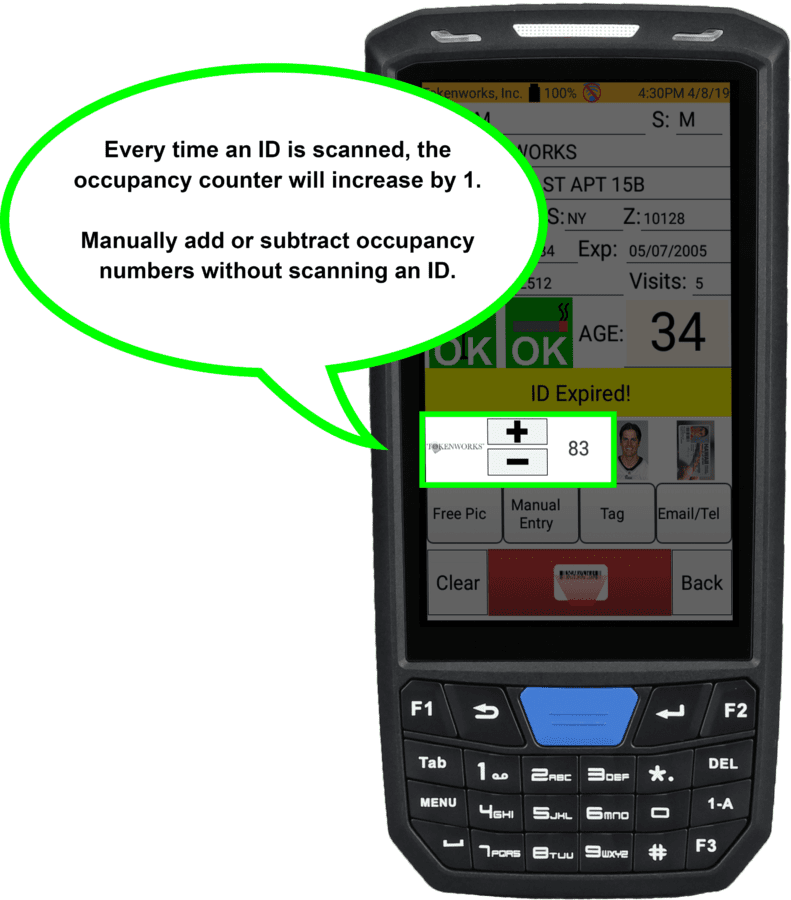 smart v2 – occupancy counter feature