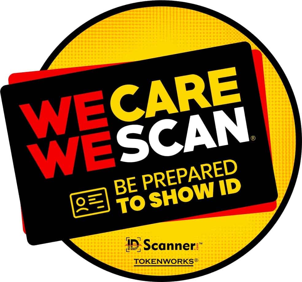 We Care We Scan sticker image We Care We Scan sticker