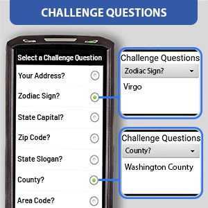 Challenge Questions to aid with identity verification
