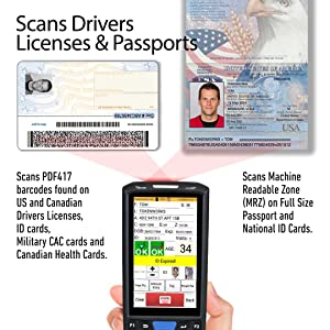 IDVisor Smart V2 can read driver's licenses and passports