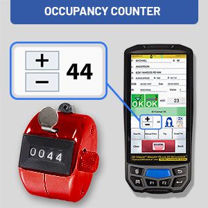 Occupancy counter tracks venue attendance