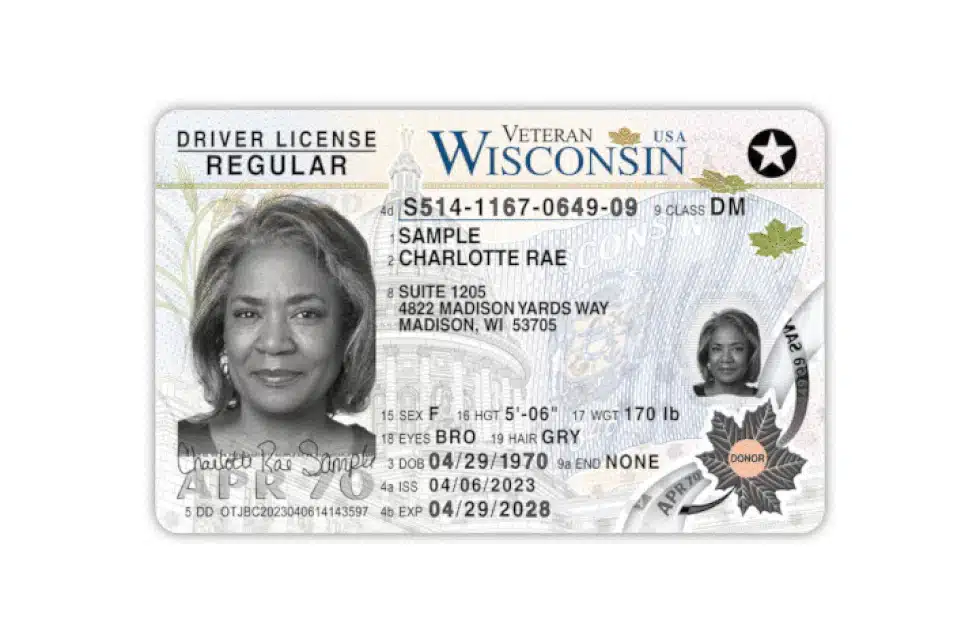 Wisconson Drivers License