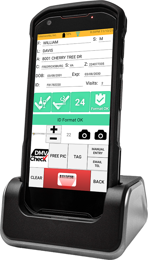 ID Scanner: IDVisor Smart V3 Age Verification - IDScanner.com